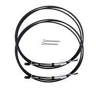 XEDLAMP 2 Cables de Acelerador for ATV/ATC Dirt, for Mini, Control Cambio Bicicleta, for Yamaha, fueraborda 12 pies Cable de alimentación de Encendido Marino