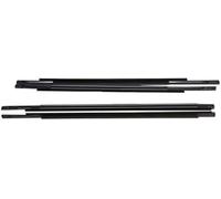 XEDLAMP Burlete de Techo Mar Protector de Borde de Puerta de Coche 4 Piezas Goma para Ventanas Exteriores, para Outlander Asx Rvr Glass Black Strip Ga 5727A213