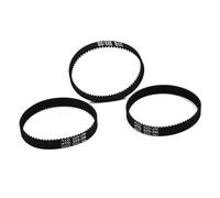 XEDLAMP Correas de transmisión cepilladoras for Bosch, accesorio de repuesto for aspiradora doméstica PHO 15-82 PHO 16-82 PHO 20-82, 3 uds. Correa para aspiradora