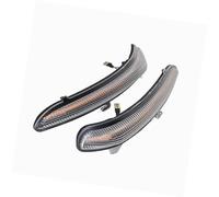 XEDLAMP For Peugeot 208 I MK1 2008-2019, Luces LED dinámicas for Espejos Laterales, Intermitentes y Luces de Giro (Transparentes) Indicador de Espejo retrovisor(Black Clear)