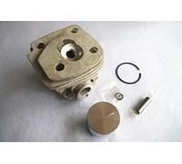 XEDLAMP Kit de cilindro 47 mm for motosierra HUS 359 357XP 357 XP EPA, conjunto clips pasador y anillos pistón Cilindro del motor