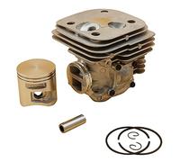 XEDLAMP Kit de pistón cilindro 50 mm for motosierra jardín Husqvarna 365XT 372XT, repuestos 575 77 41-02 Cilindro del motor