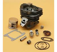 XEDLAMP Kit de sello aceite cojinete bujía anillo pistón cilindro 44,7 mm for STIHL, MS261 MS 261 MS261C, repuestos for motosierra jardín Cilindro del motor