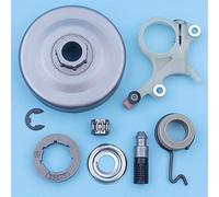 XEDLAMP Kit de tambor de embrague de llanta de piñón de bomba de aceite 325 7T for motosierra STIHL, MS291 MS 291, piezas de repuesto pequeñas de 7 estrías 1141 640 3203 Piñón de llanta para motosierr