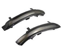 XEDLAMP Luz LED dinámica Intermitente for Espejo retrovisor (Gris) for Skoda, Octavia, MK2, A5 y Superb B6 3T (2009-2012) Indicador de Espejo retrovisor(Black Smoked)