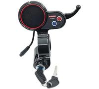 XEDLAMP Panel de contadores para Patinete eléctric Regulador de Motor sin escobillas Doble impulsión 48v 22a LCD Acelerador(Instrument with Key)