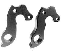 XEDLAMP Patilla de cambio trasera for bicicleta, 1 unidad, for Gusto Rca11 Kuota Kom Kharma Stevens Cotic Isaac Marcello Poison ROAD Mech Dropout Patilla de cambio trasera de bicicleta(BLACK WGH944P1)