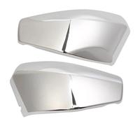 XEDLAMP Un par de Cubiertas Laterales batería cromadas ABS for Motocicleta VTX 1300 R/S/C/T 2003-2009 2008 2007 2006 2005 2004 Panel Lateral de Motocicleta