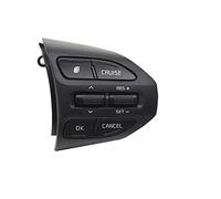 XEDLAMP Voluntario Remoto Bluetooth Cruise Control Volumen Botón multifunción Ajuste para KIA K2 Rio 4 X Line 2017 2018 2019 2020 Interruptor del Volante(Model D)
