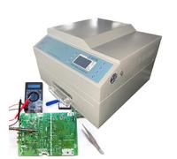 XEEAOFE Calentador IC Infrarrojo Inteligente T937, Horno de Soldadura PCB Reflujo con Función en Línea y Tubo de Escape, Máquina de Soldadura por Reflujo Infrarroja con Plomo Tipo Cajón T937M