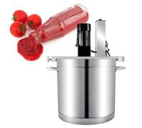 XEEAOFE Mezclador de Alimentos Comercial con Velocidad de Batido Ajustable, Rascador 4 Aspas, Espesamiento de Tres Capas, para Mermelada, Salsa y Sopas, Capacidad 70/100L 50