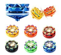 XEERUN Mitgebsel - Juego de 6 giroscopios brillantes para niños, regalos de invitados, sorpresa, sorpresa, premios de tortuga, regalos geniales