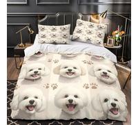 XEFASIDBN Linda Ardilla Comiendo nueces Funda de Edredón Cierre de Juego de 3 Piezas Diseño 3D Incluye Fundas de Almohada Lavables Funda Edredon for Adultos Super King（260x220cm）