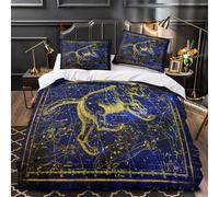 XEFASIDBN Máscara de Diosa Funda de Edredón Impresión 3D Juego de 3 Piezas Cremallera Oculta Incluye Fundas de Almohada Suave mítico Decorativo Funda Edredon for Adolescentes Super King（260x220cm）