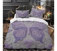 XEFASIDBN Ojos de Cachorro de Pug Funda de Edredón con Fundas de Almohada 3 Piezas Suave Impresión 3D Antialérgica Ilustración de Animal Lindo Funda Edredon for jóvenes Super King（260x220cm）