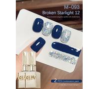 XEIJAYI 2 uds 15ml juego de Esmalte de uñas de Gel azul Kits de Esmalte de Gel UV semipermanente todo para Kit de manicura Soak Off UV LED Vernis Nail posuixingguang12-93