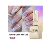 XEIJAYI Esmalte de Uñas Gel Ojo de Gato 15ML, Gel Fototerapéutico Magnético Removible para Uñas, Arte de Uñas DIY para Salón o Uso en Casa M158