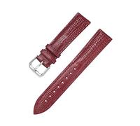 XEIJAYI Watch straps,12/14/16/18/20/22mm Men Women Colorful Lizard-print Patent Leather Watchband Quartz Watch Waterproof Wristband Accessories(Purple,20mm)