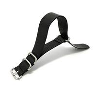 XEIJAYI Watch straps,18mm 20mm 22mm 24mm Leather Watchbands Watch Strap Replacement(Black,24mm)