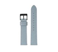 XEIJAYI Watch straps,18mm/20mm/22mm Women Men Lizard Grain Calfskin Leather Watchband with Quick Release Spring Bar(Gray+Gray-Black,20mm)