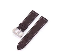 XEIJAYI Watch straps,Leather Watchbands Watch Accessories18mm/20mm/22mm/24mm Watch Strap(Brown,22mm)