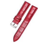 XEIJAYI Watch straps,Watch Bracelet Belt Men's Women's Watch Band 18mm 20mm 22mm Watch Accessories(Red,18mm)