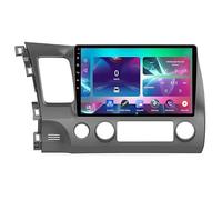 XEILLO Autos Sistema De Navegación para Civic 2006-2011 9 Inch,Pantalla Grande Android con Control Central GPS Y Radio Bluetooth Integrada,8 Core 4G+WiFi 4G+64G