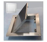 XEINNILL 1 panel de acceso de acero inoxidable: puerta de inspección tipo empuje for un fácil mantenimiento e instalación.(25x30cm)