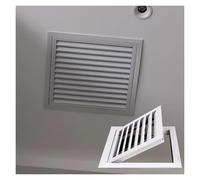 XEINNILL Panel de acceso de aluminio for paredes (1 unidad), rejilla de ventilación con rejilla extraíble, resistente al agua y al óxido.(45x55cm)