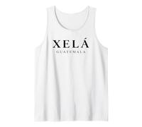 Xela Guatemala Chapín Quetzal Guate Antigua Tikal Maya 502 Camiseta sin Mangas