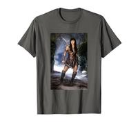 Xena Guerrera Princesa Lucy Lawless por Michael Grecco Camiseta