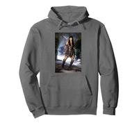 Xena Guerrera Princesa Lucy Lawless por Michael Grecco Sudadera con Capucha
