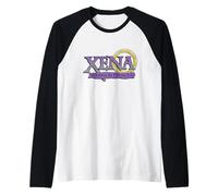 Xena: Warrior Princess Logo Camiseta Manga Raglan