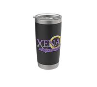 Xena: Warrior Princess Logo Vaso térmico de acero inoxidable de doble pared