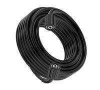 XENDY WASHER Manguera de lavado a presión de 1/4 de 15 m, manguera de alta presión sin torceduras, manguera de alta presión M22 de 14 mm, accesorios sólidos, manguera de repuesto para lavadora a