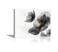 XENIOU cuadros paisajes naturaleza Pájaros Ardiendo En El Aire cuadro lienzo, cuadros modernos, Salon Dormitorio Comedor Oficina Pasillo Cocina Baño（blanco y negro-20x30cm Enmarcado