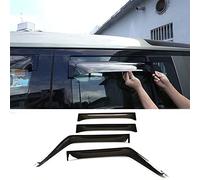 XENITE 4 Piezas Coche Deflectores para Land Rover Defender 90 110 2020-2023 Deflectores de Aire, Cortavientos Ventana Coche Derivabrisas Deflectores Accesorios Coche.