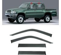 XENITE 4PC Deflectores de Aire para Toyota HILUX MK6-N140-N170 1998-2003, deflectores de Viento, Cortavientos Ventana Coche Accesorios