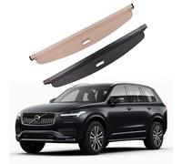XENITE Coche Retráctil Cubiertas De la Carga Maletero Cubierta Cargo Cover para Volvo XC90 2016-2020 2021 2022 2023 2024 Protectora Interiores Almacenamiento Accesorios,Blackstyle