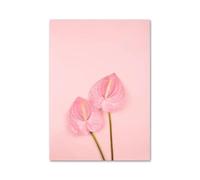 XENITE Cuadro sobre Lienzo Pósteres De Flores De Peonía Rosa París Primavera Sakura Rosa Gato Impresiones Arte De Pared Estética Pintura En Lienzo para Sala De Estar Decoración(I,40x60cm)