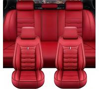 XENITE Fundas Asientos Coche para BMW 1 Series 118d F20/118i F20/120d F20 Hatchback 2011-2023, Protector Asiento Coche Impermeable y Antideslizante Funda Asiento Coche Accesorios,Red