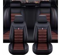 XENITE Fundas Asientos Coche para Ford Focus St Line St Line MK4 Station Wagon 2004-2023, Protector Asiento Coche Impermeable y Antideslizante Funda Asiento Coche Accesorios,Black-Coffee