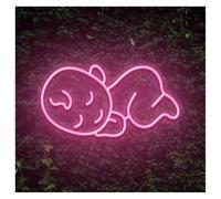 XENITE Luces Art Decoration Christmas Letrero De Neón LED Para Bebé, Ideal Para Baño, Dormitorio, Habitación Infantil, Fiesta Cumpleaños O Para Futuras Mamás 50cm(Style H)