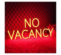 XENITE Luces Art Decoration Christmas Letreros De NeónNO VACANCYpara Decoración Pared, Luces LED Para Dormitorio, Negocios, Hoteles, Fiestas Cumpleaños 40.64x18.54cm