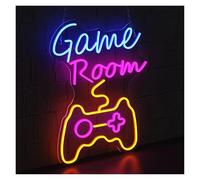 XENITE Luces Art Decoration Christmas Neón LED Para Sala De Juegos, Regulable Con Alimentación Por USB, Para Sala De Juegos, Decoración De Pared Para Fiestas 30x39.9cm