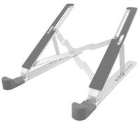 Xeno Soporte Plegable y Regulable para Portátiles y Tablets 17.3 (Gris) - 1LIFE