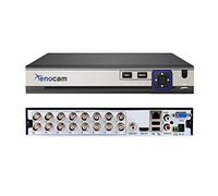 Xenocam 16CH 5M-N/1080N Híbrido de alta definición completa para AHD/TVI/CVI/analógico/IP DVR H.265 CCTV Grabador de video P2P Monitoreo remoto de teléfono para cámara de sistema de vigilancia de