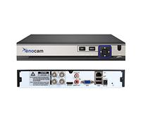 Xenocam 4CH 5M-N/1080N Híbrido de Alta definición Completa para AHD/TVI/CVI/analógico/IP DVR H.265 CCTV Grabador de Video P2P Monitoreo Remoto de teléfono para cámara de Sistema de vigilancia de
