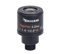 Xenocam 6-22mm 5.0 megapíxeles 1/2.5 "IR F1.6 CCTV Video Vari-Focal Zoom Lente para cámara de seguridad CCTV