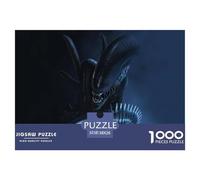 Xenomorfo Puzzles Imposible,desafío para Adultos Extranjeros Entretenimiento Creativo 1000 Piezas Obra De Arte De Juego De para Adultos Y Niños A Partir De 12 Años 38x26cm/1000pcs